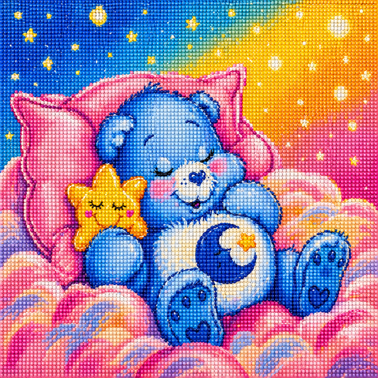 Cloud Nine Cuddles- Diamond Art Kit (50x50cm, Square Drill)