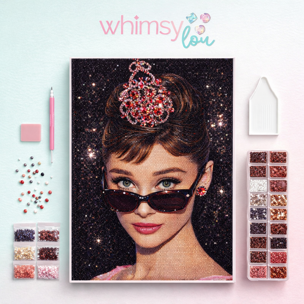 Starlit Muse – Diamond Art Kit (40x60cm, Square Drill)