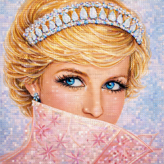The People’s Princess - Diamond Art Kit (50x50cm, Square Drill)