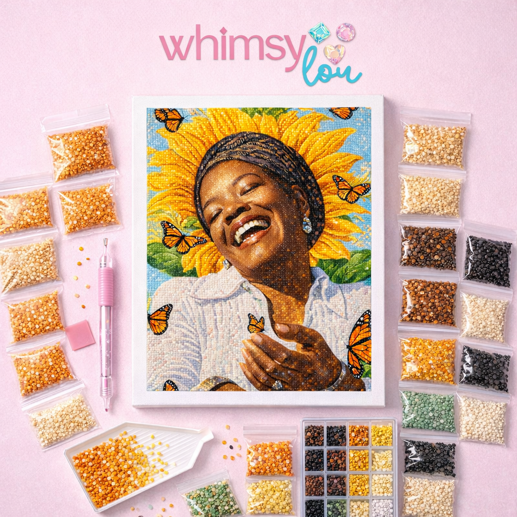 Still I Rise Maya – Diamond Art Kit (50x70cm, Square Drill)