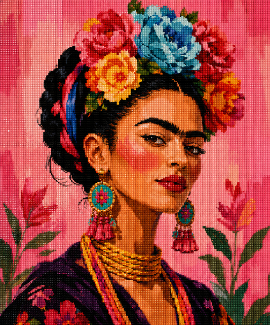 Frida Bonita– Diamond Art Kit (50x60cm, Square Drill)