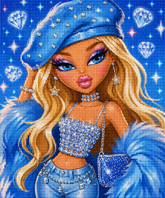 Cloud Nine Couture– Diamond Art Kit (50x60cm, Square Drill)