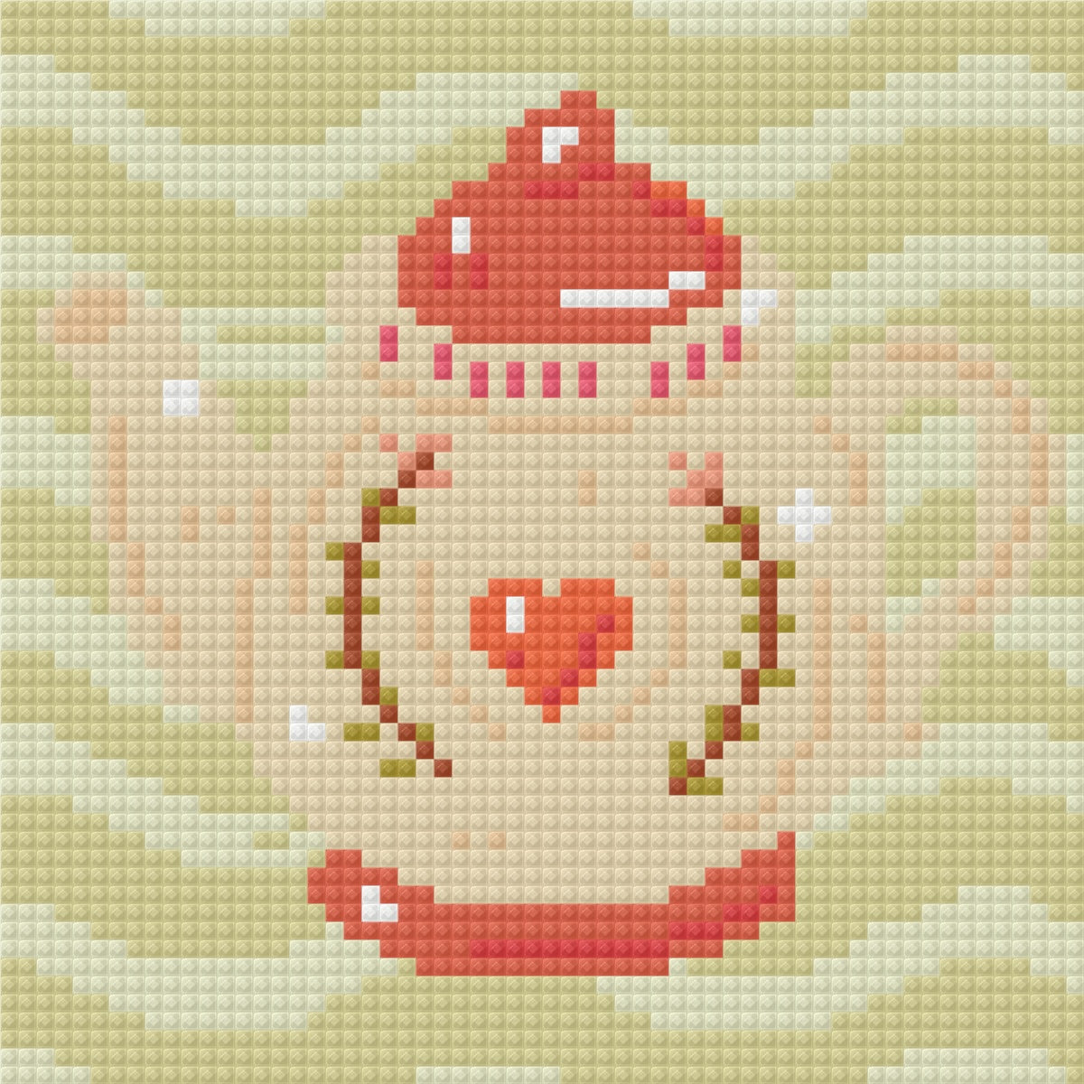 Cider & Sweets by PonPon Artwork – little whimsies Mini Diamond Art Set