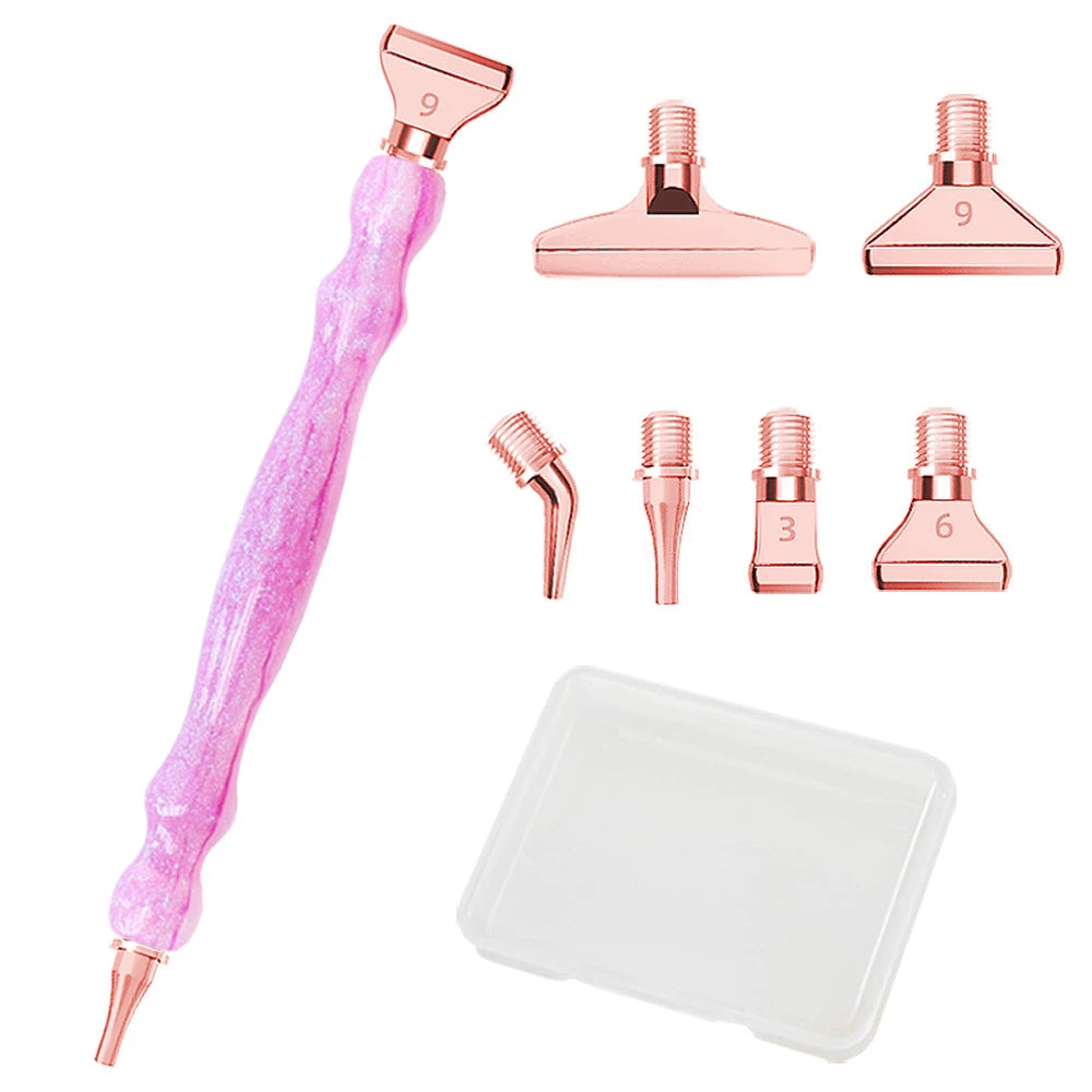 Threaded Metal Tip Resin Diamond Painting Pen