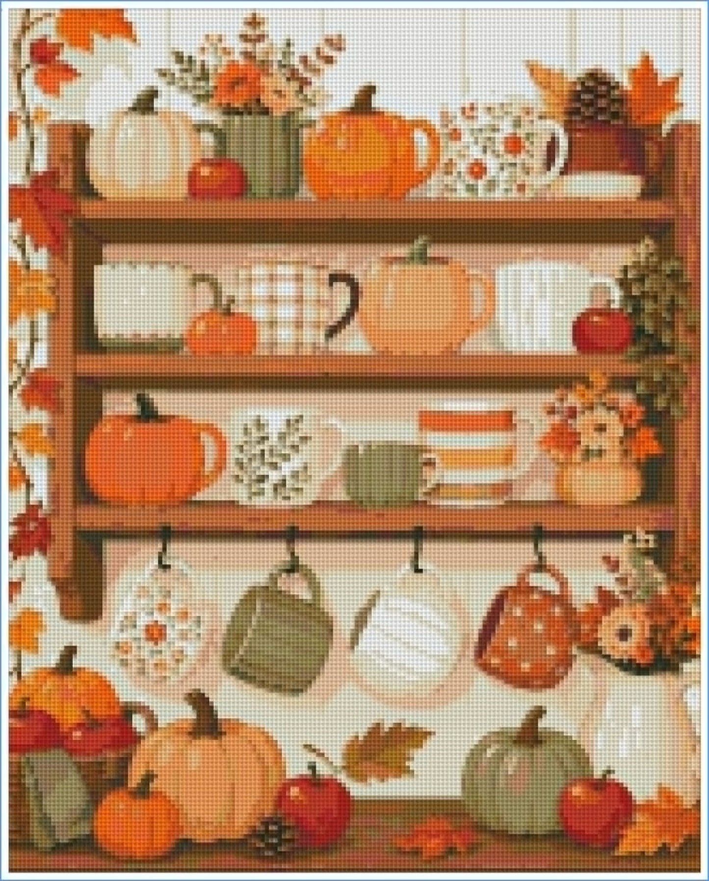 Harvest Mug Collection- Diamond Art Kit (40x50cm)