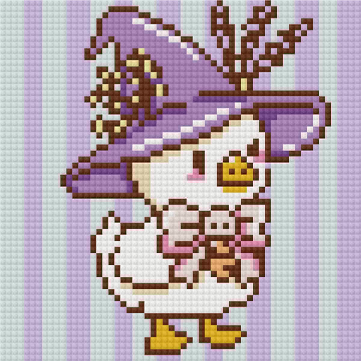Little Duckling Magic by Blumensdiary – little whimsies Mini Diamond Art Set