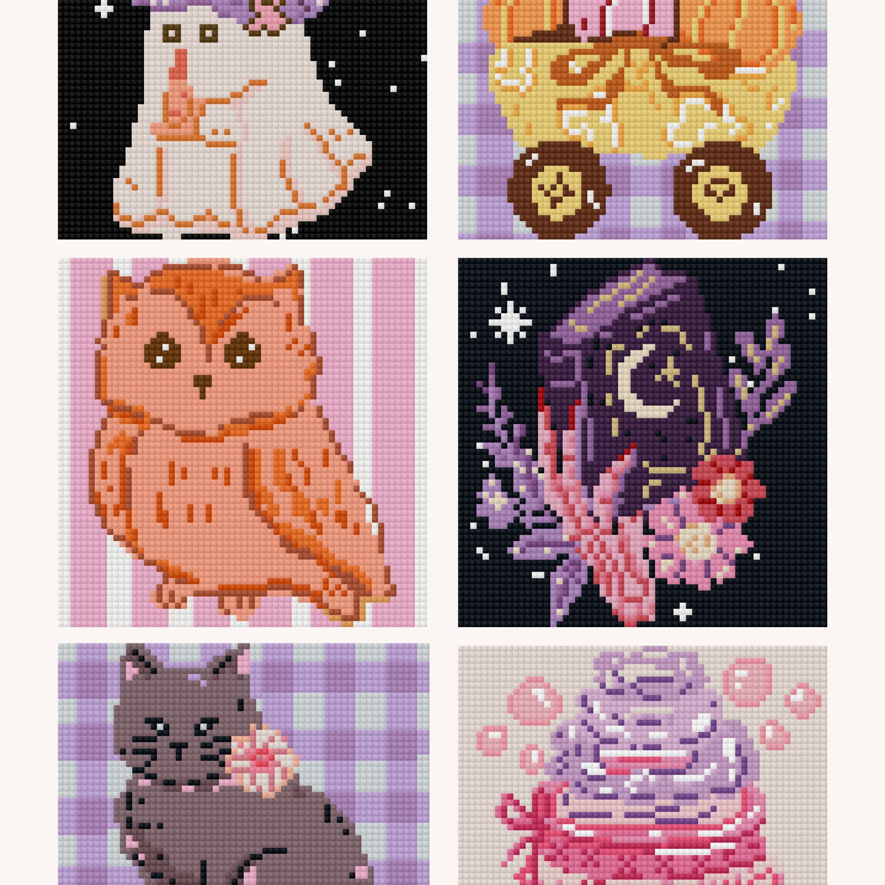 Whimsy & Witchcraft by Fragraea – little whimsies Mini Diamond Art Set