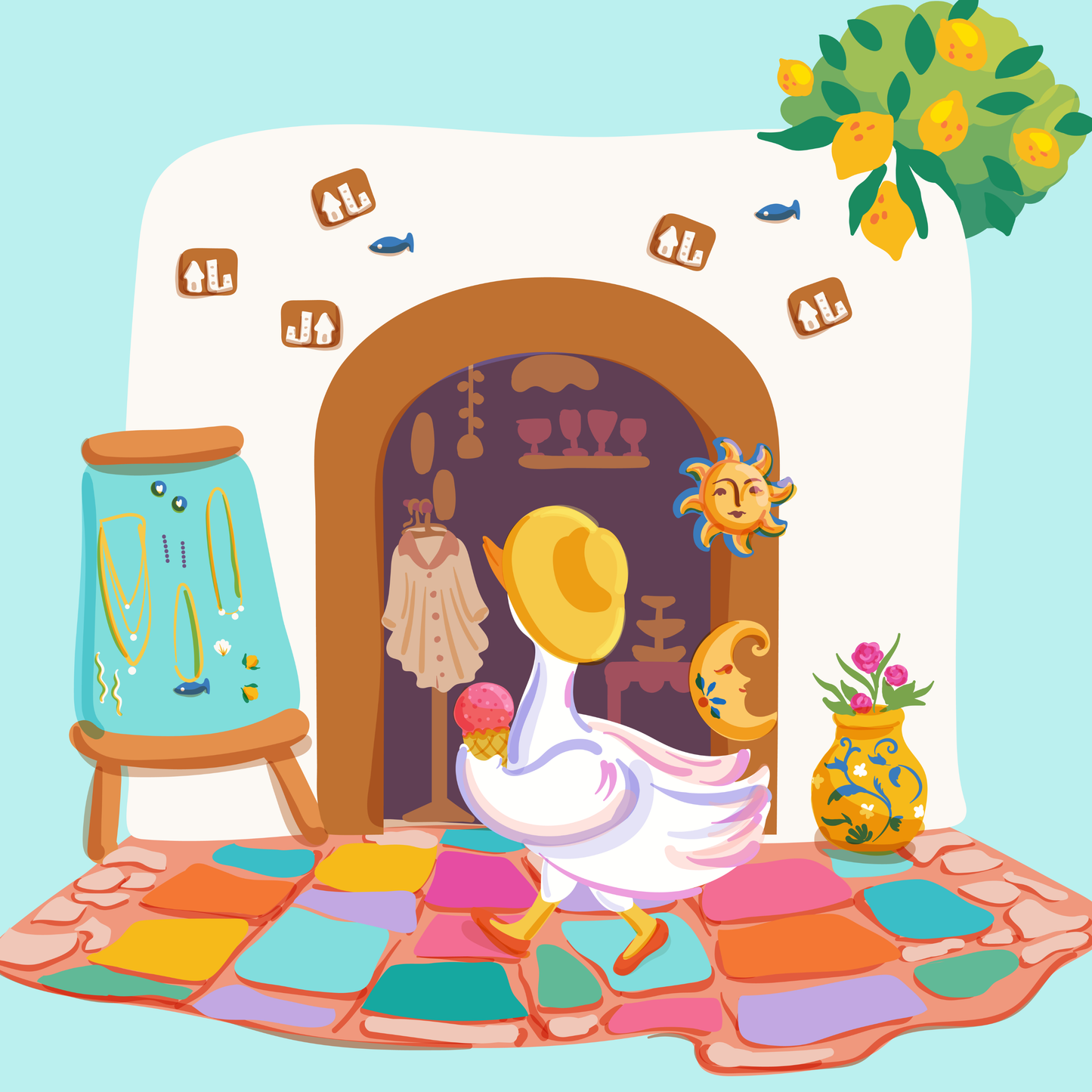 Bellissima at the Boutique- Colortickle by Abhinaya- Diamond Art Kit (40x40cm)