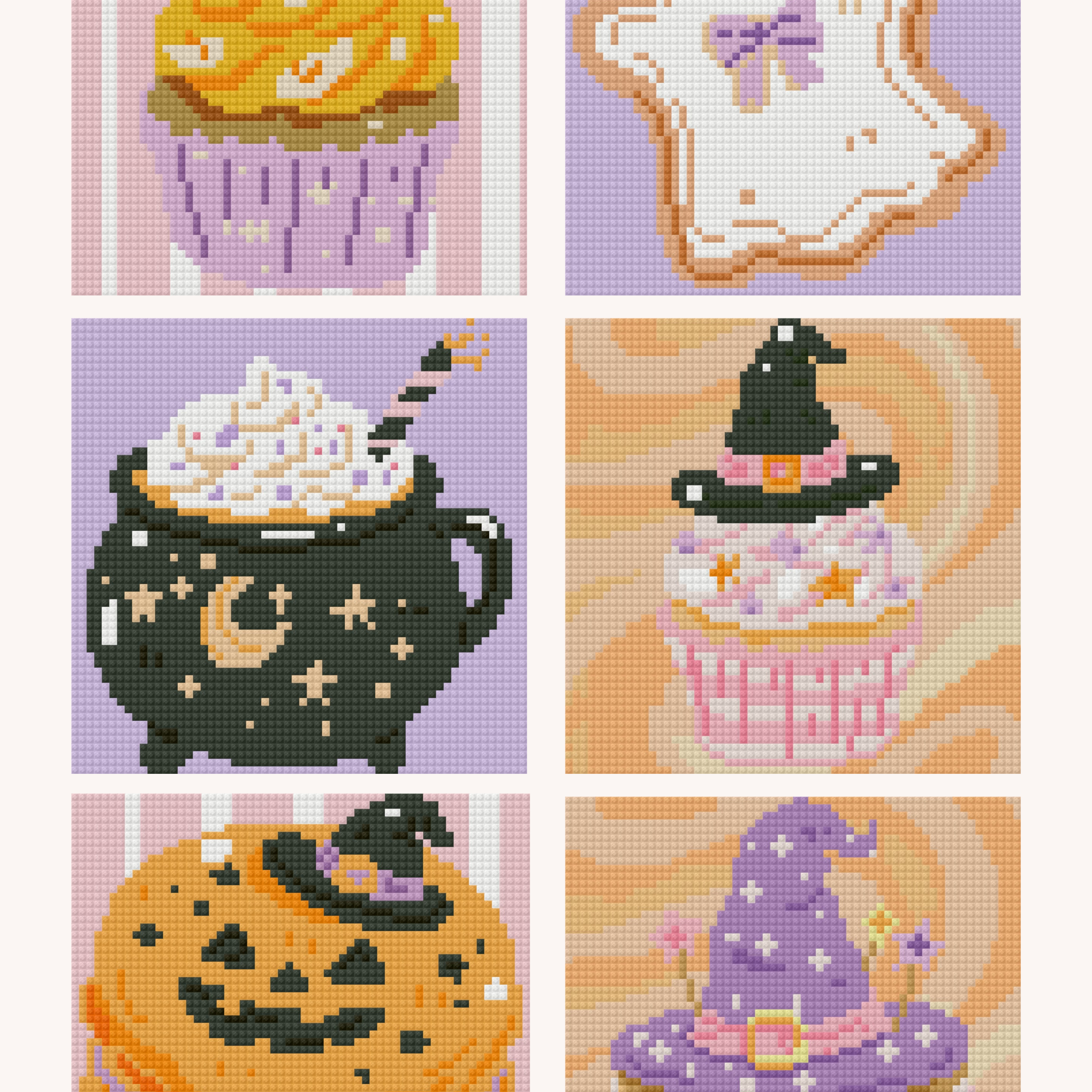 Haunted Treats by StudioArvie – little whimsies Mini Diamond Art Set