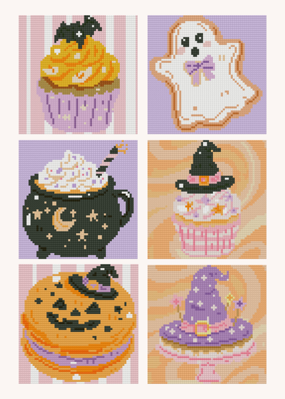 Haunted Treats by StudioArvie – little whimsies Mini Diamond Art Set