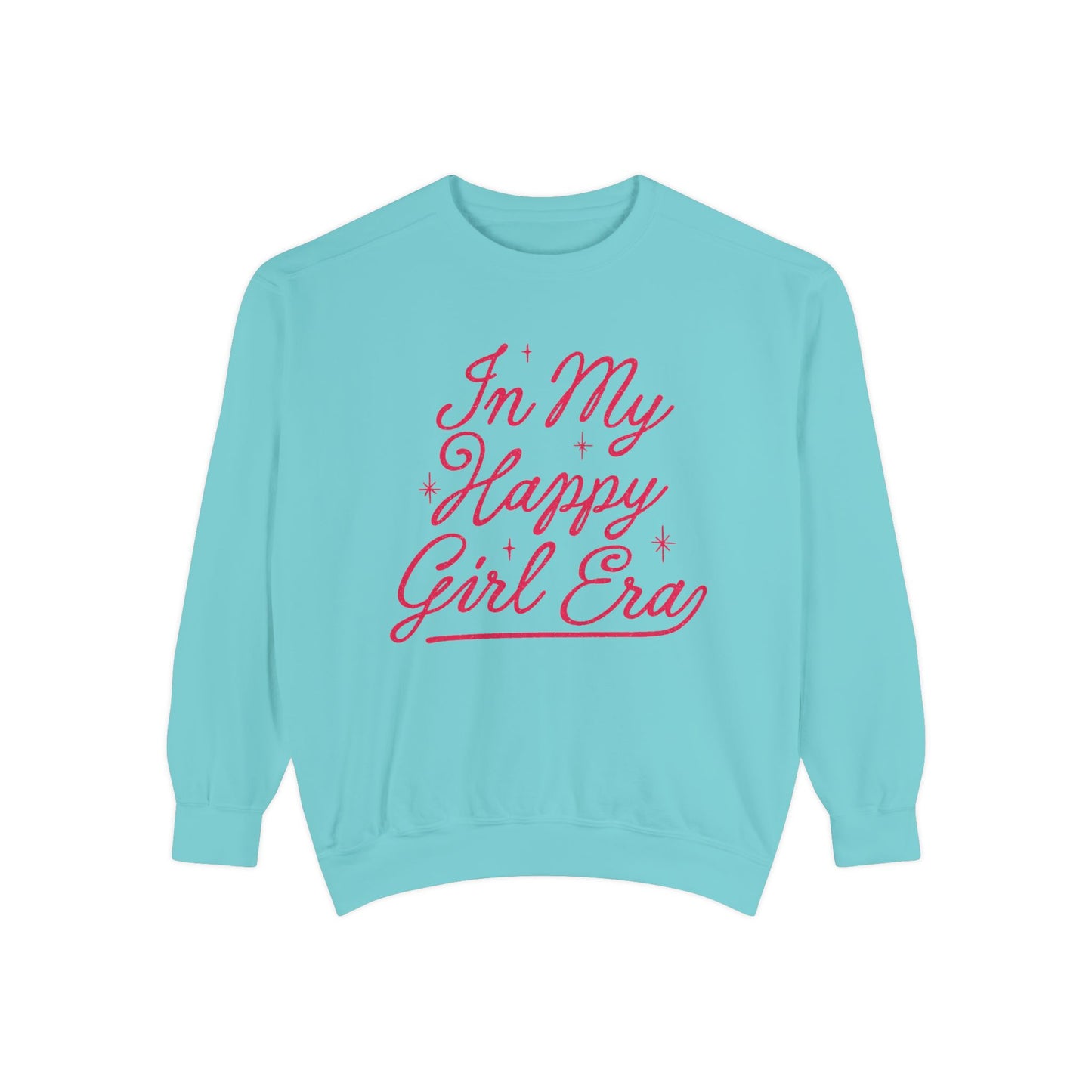 Happy Girl Era Sweatshirt — "In My Happy Girl Era" Cozy Crewneck