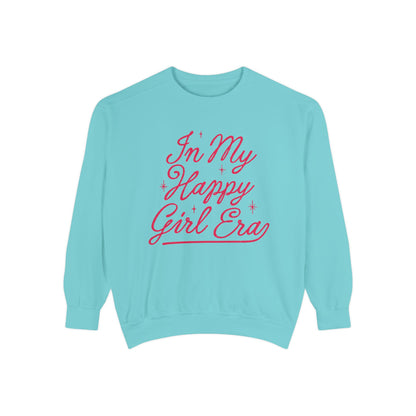 Happy Girl Era Sweatshirt — "In My Happy Girl Era" Cozy Crewneck