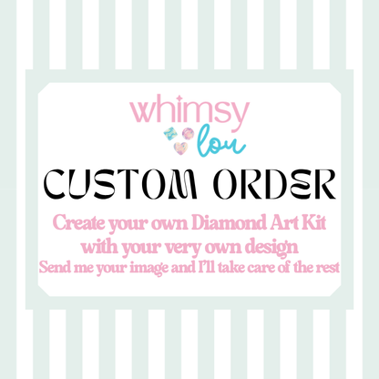 Custom Diamond Painting Kit – Turn Your Photo Into Diamond Art 💎