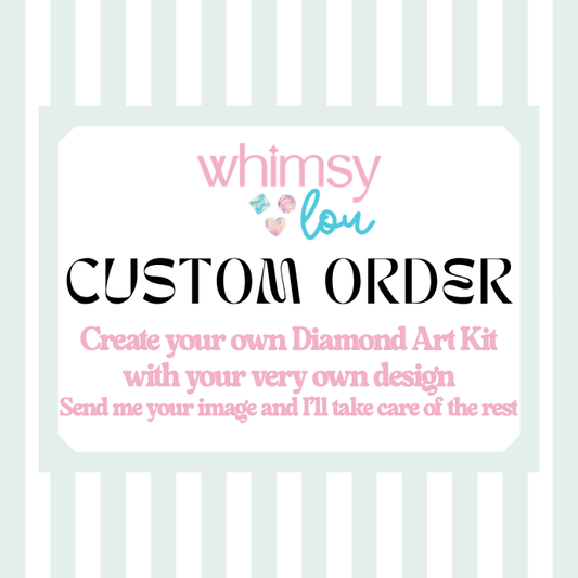 Custom Diamond Painting Kit – Turn Your Photo Into Diamond Art 💎