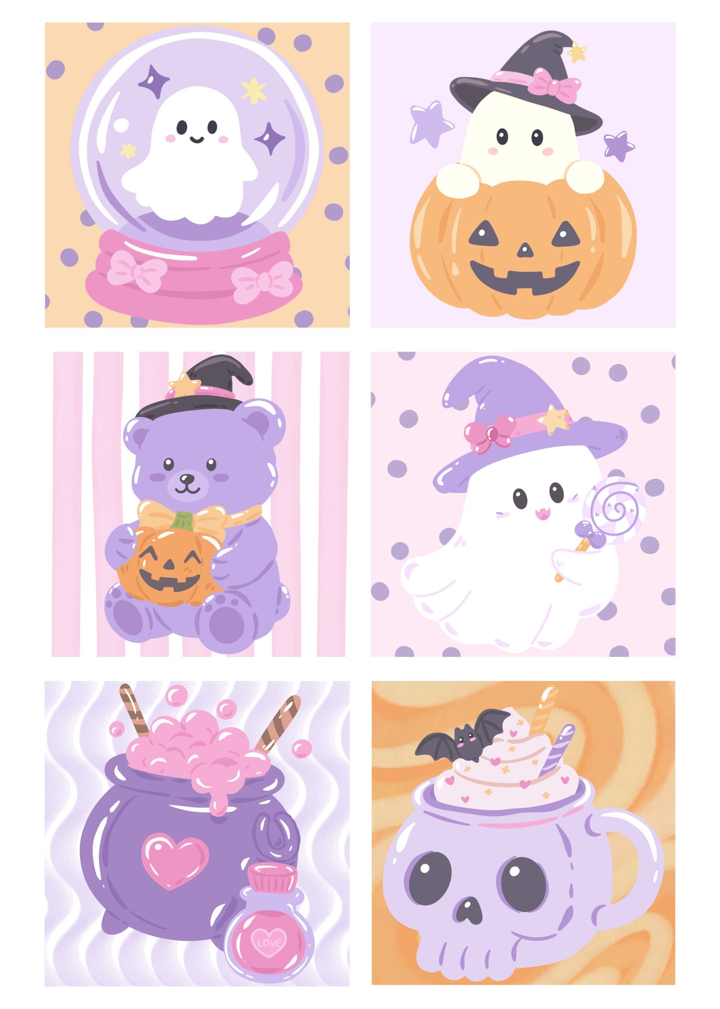 Sugar & Spells by MilkJellyStudio – little whimsies Mini Diamond Art Set