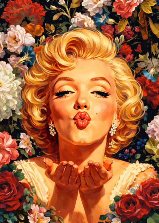 Forever Marilyn – Diamond Art Kit (50x70cm, Square Drill)