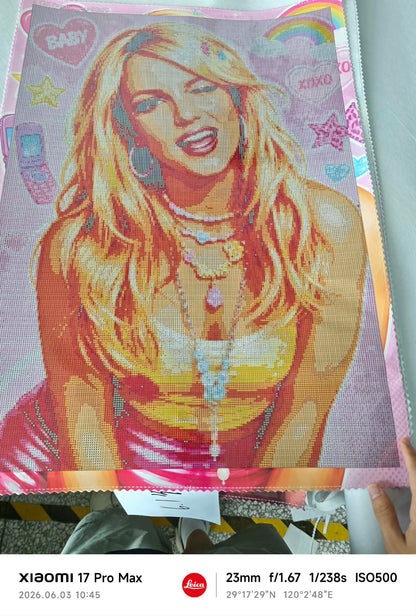 Y2K Pop Princess- Diamond Art Kit (50x70cm, Square Drill)