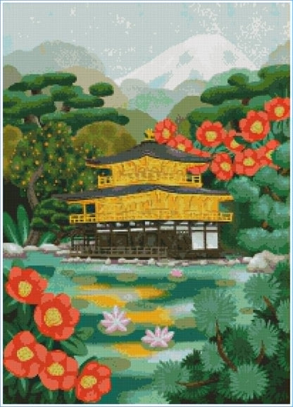 Kyoto, Japan by Olenka Studio- Diamond Art Kit (50x70cm, Square Drill)