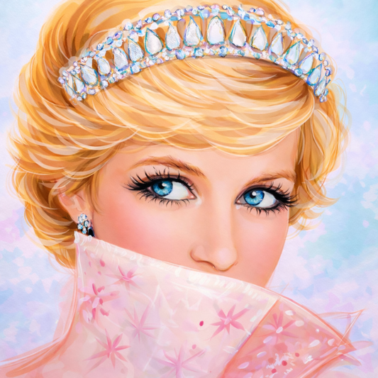 The People’s Princess - Diamond Art Kit (50x50cm, Square Drill)