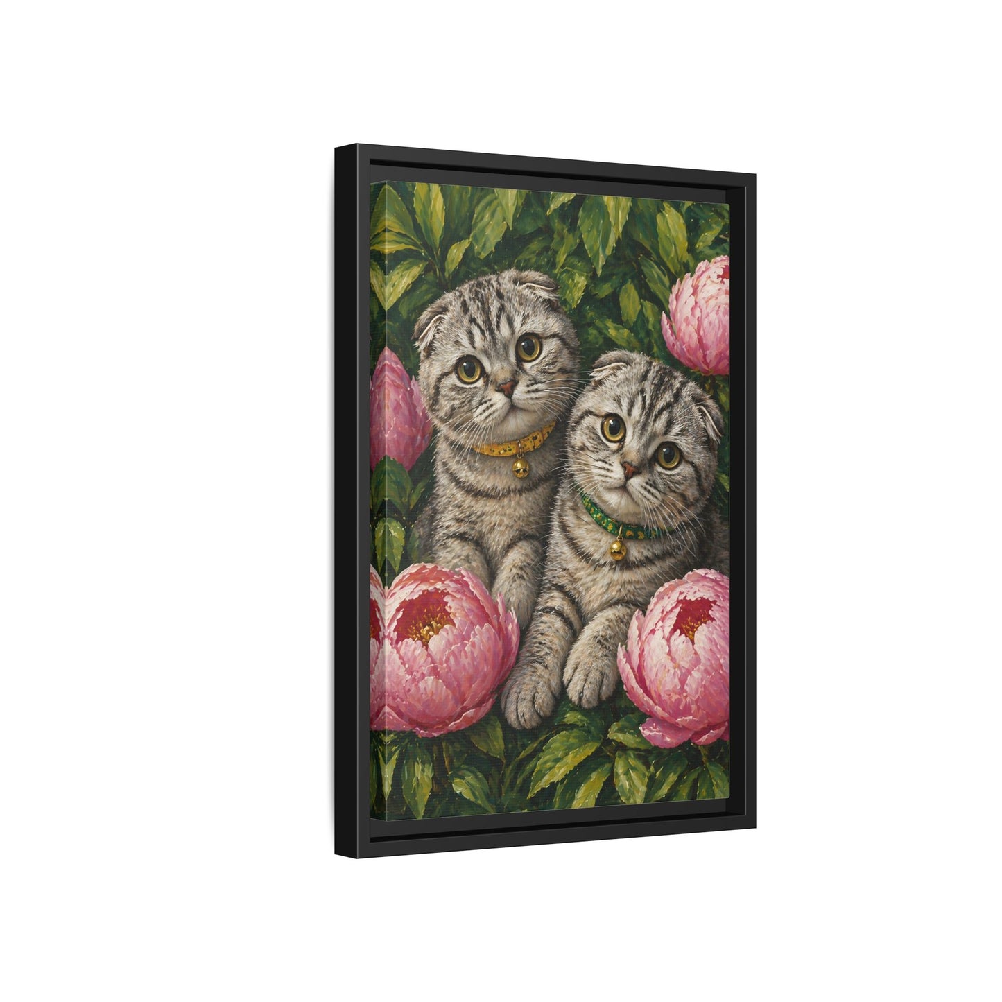 Framed Matte Canvas Print — Mona & Marge’s Secret Garden
