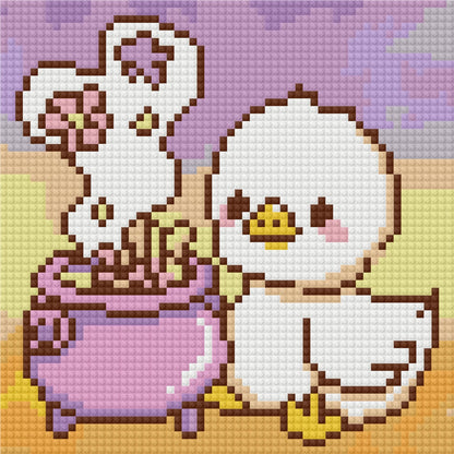 Little Duckling Magic by Blumensdiary – little whimsies Mini Diamond Art Set