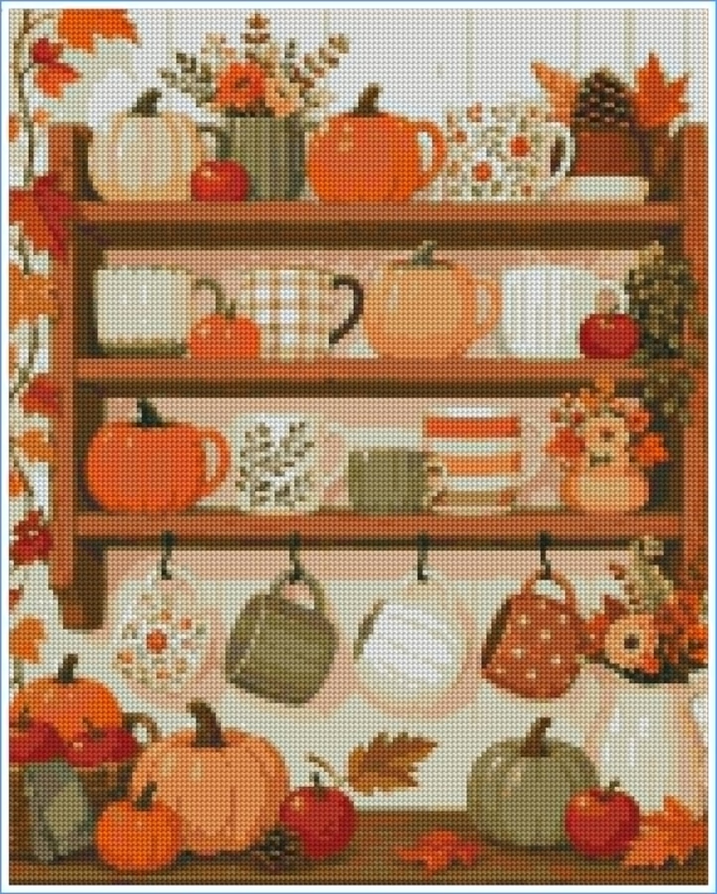 Harvest Mug Collection- Diamond Art Kit (40x50cm)