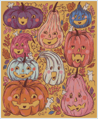 Sweet & Spooky by Hanna Symo- Diamond Art Kit (45x55cm Square Drill)