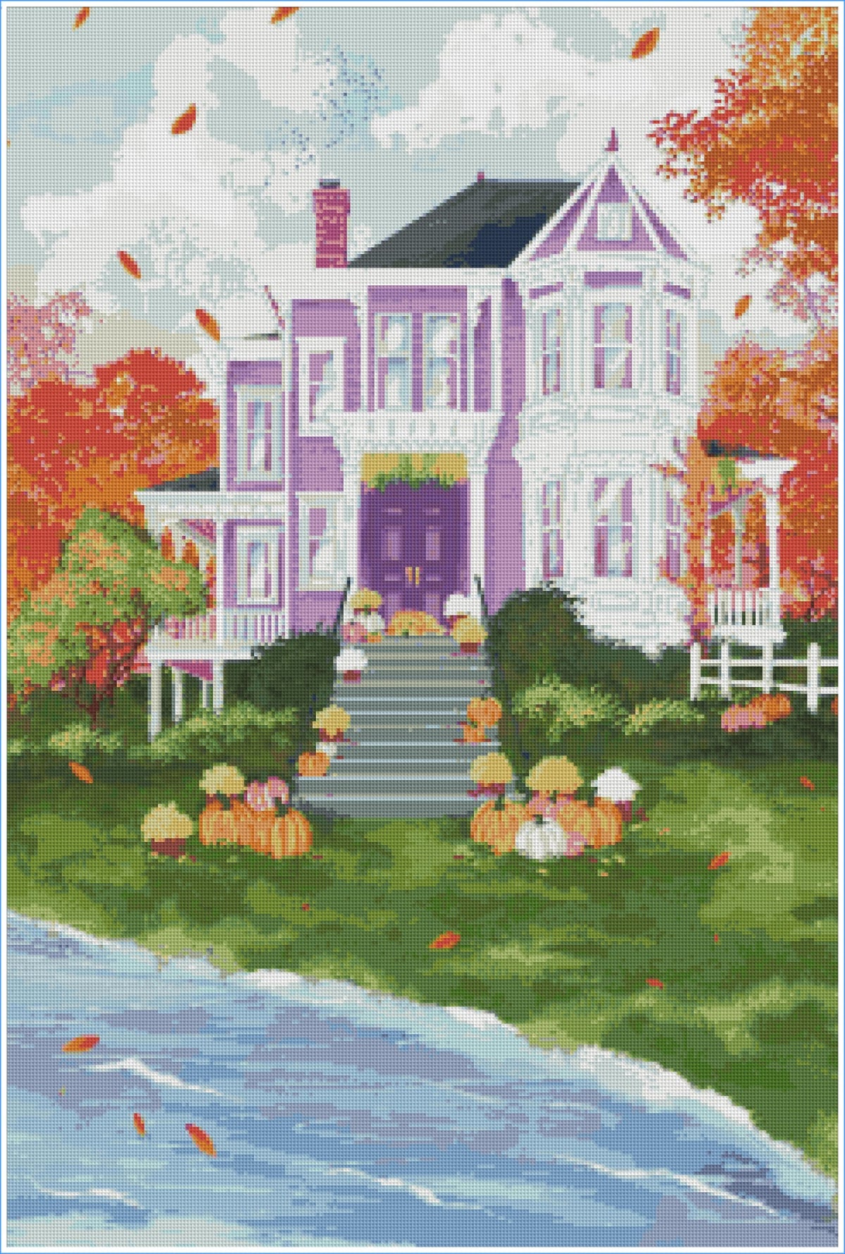 Amethyst Autumn by With Grace, Jo- Diamond Art Kit (60x90cm Square Drills)