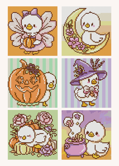 Little Duckling Magic by Blumensdiary – little whimsies Mini Diamond Art Set