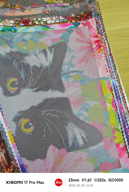 Flower Patch Friend- Diamond Art Kit (40x60cm, Round Drill)