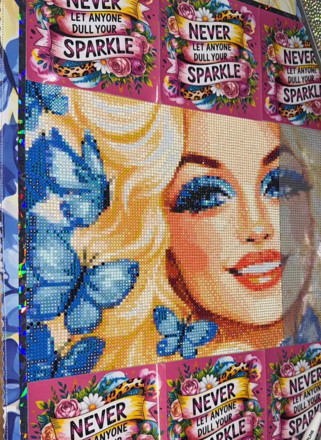 Darling Dolly – Diamond Art Kit (50x50cm, Square Drill)