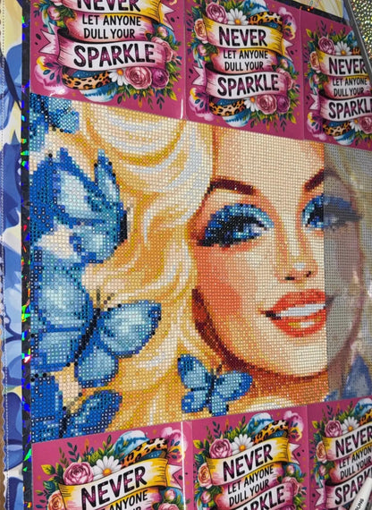 Darling Dolly – Diamond Art Kit (50x50cm, Square Drill)