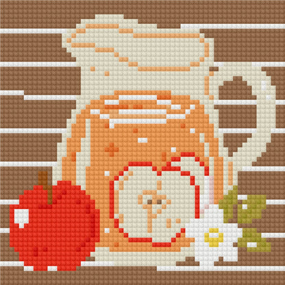 Cider & Sweets by PonPon Artwork – little whimsies Mini Diamond Art Set