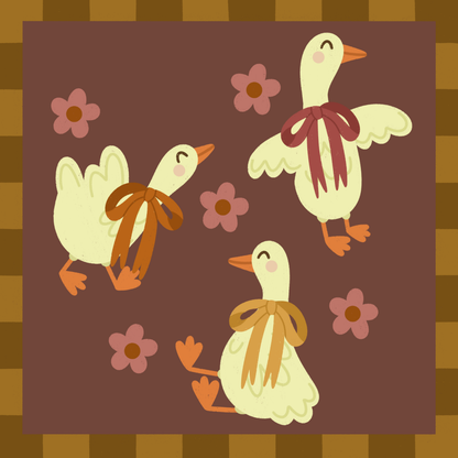Autumn Geese by Meg Ryan Designs- Diamond Art Kit (30x30cm)