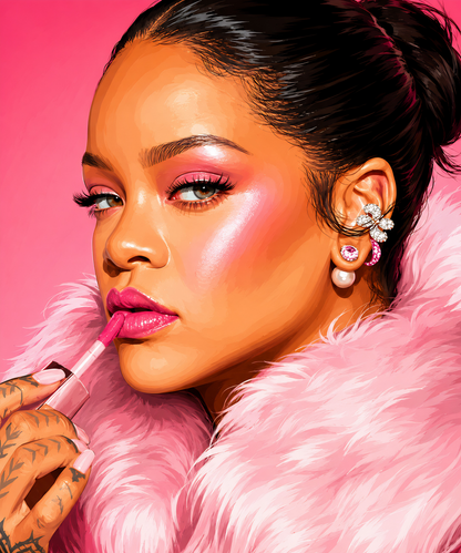Bad Gal Gloss – Diamond Art Kit (50x60cm, Square Drill)
