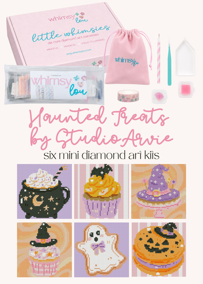 Haunted Treats by StudioArvie – little whimsies Mini Diamond Art Set