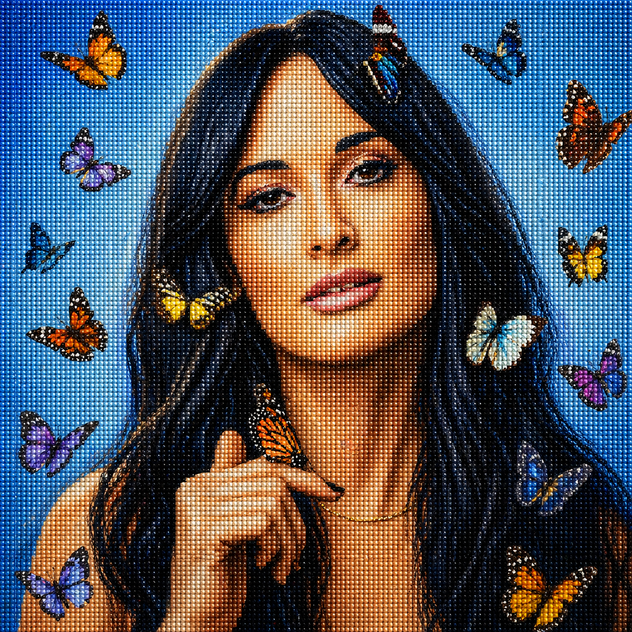Golden Hour Muse- Diamond Art Kit (50x50cm, Square Drill)
