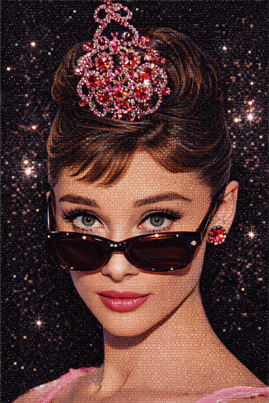 Starlit Muse – Diamond Art Kit (40x60cm, Square Drill)