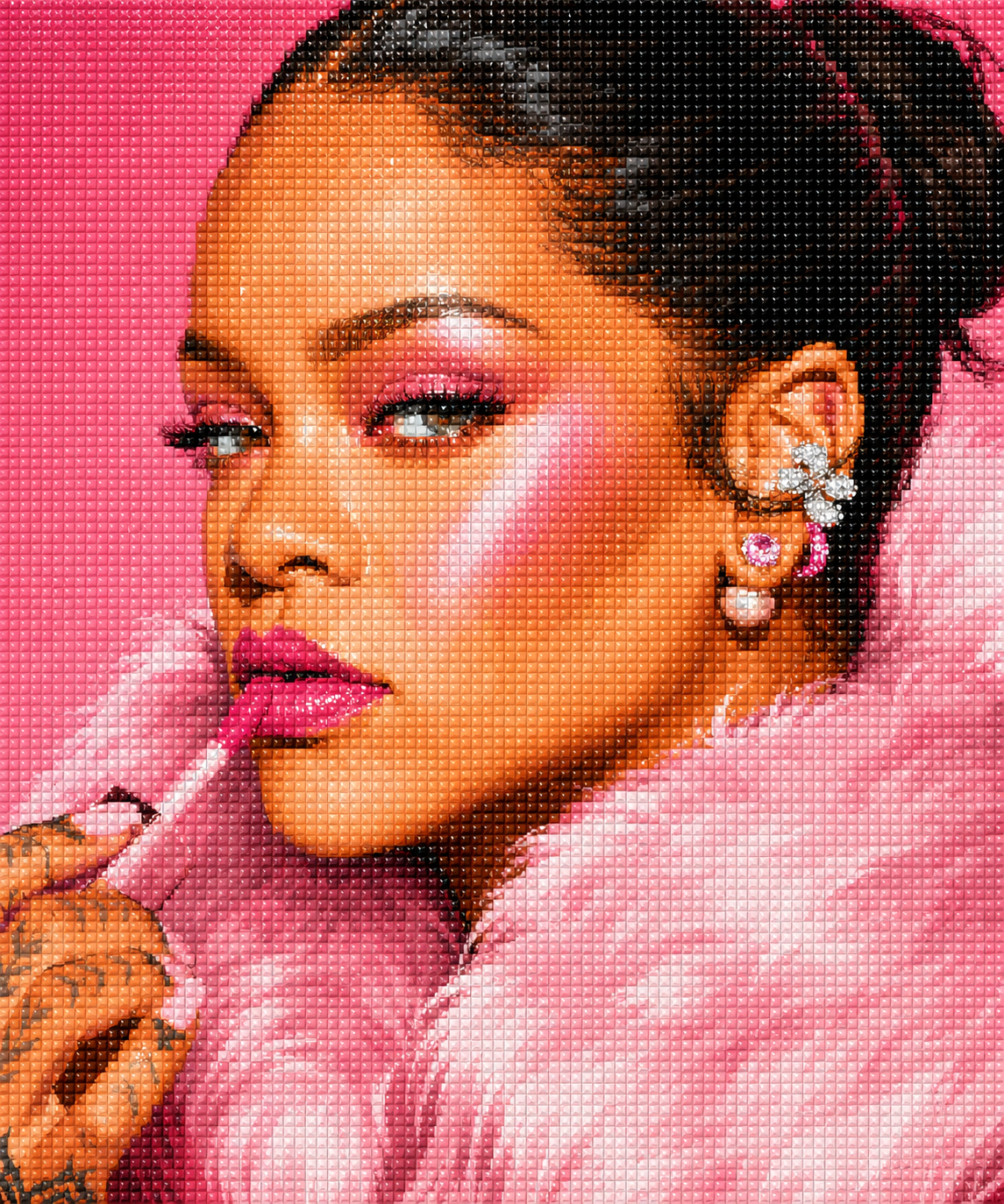 Bad Gal Gloss – Diamond Art Kit (50x60cm, Square Drill)