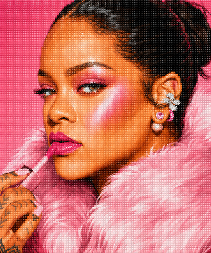 Bad Gal Gloss – Diamond Art Kit (50x60cm, Square Drill)