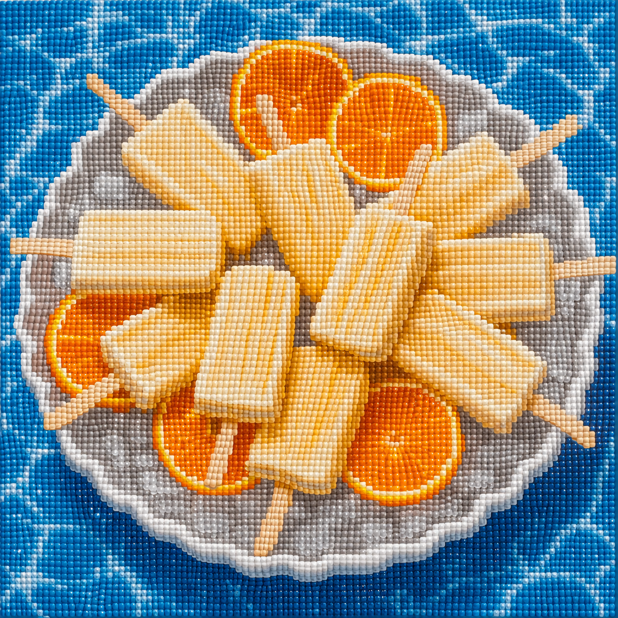 Dreamsicle Summer– Diamond Art Kit (40x40cm, Square Drill)