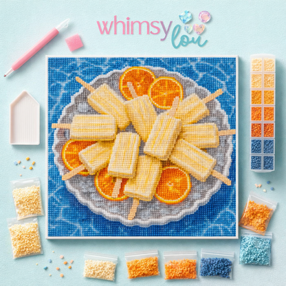 Dreamsicle Summer– Diamond Art Kit (40x40cm, Square Drill)