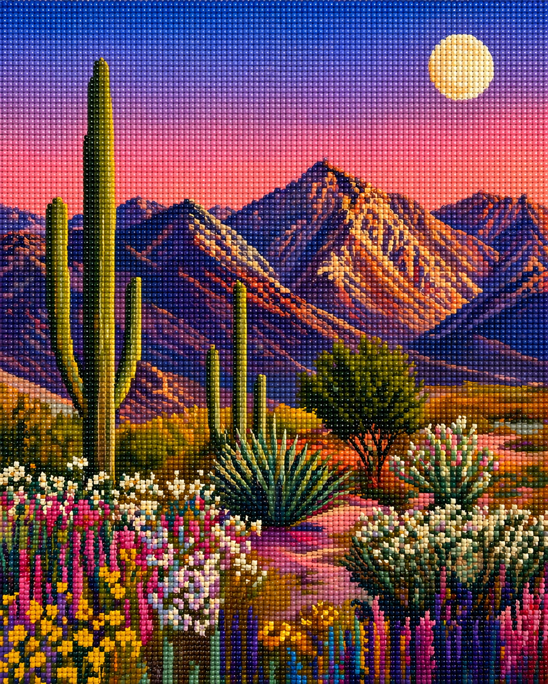 Desert Daydream- Diamond Art Kit (40x50cm, Square Drill)