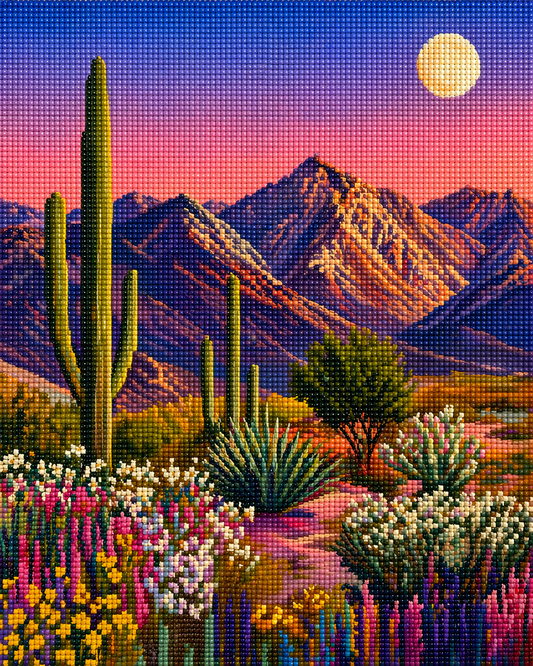 Desert Daydream- Diamond Art Kit (40x50cm, Square Drill)