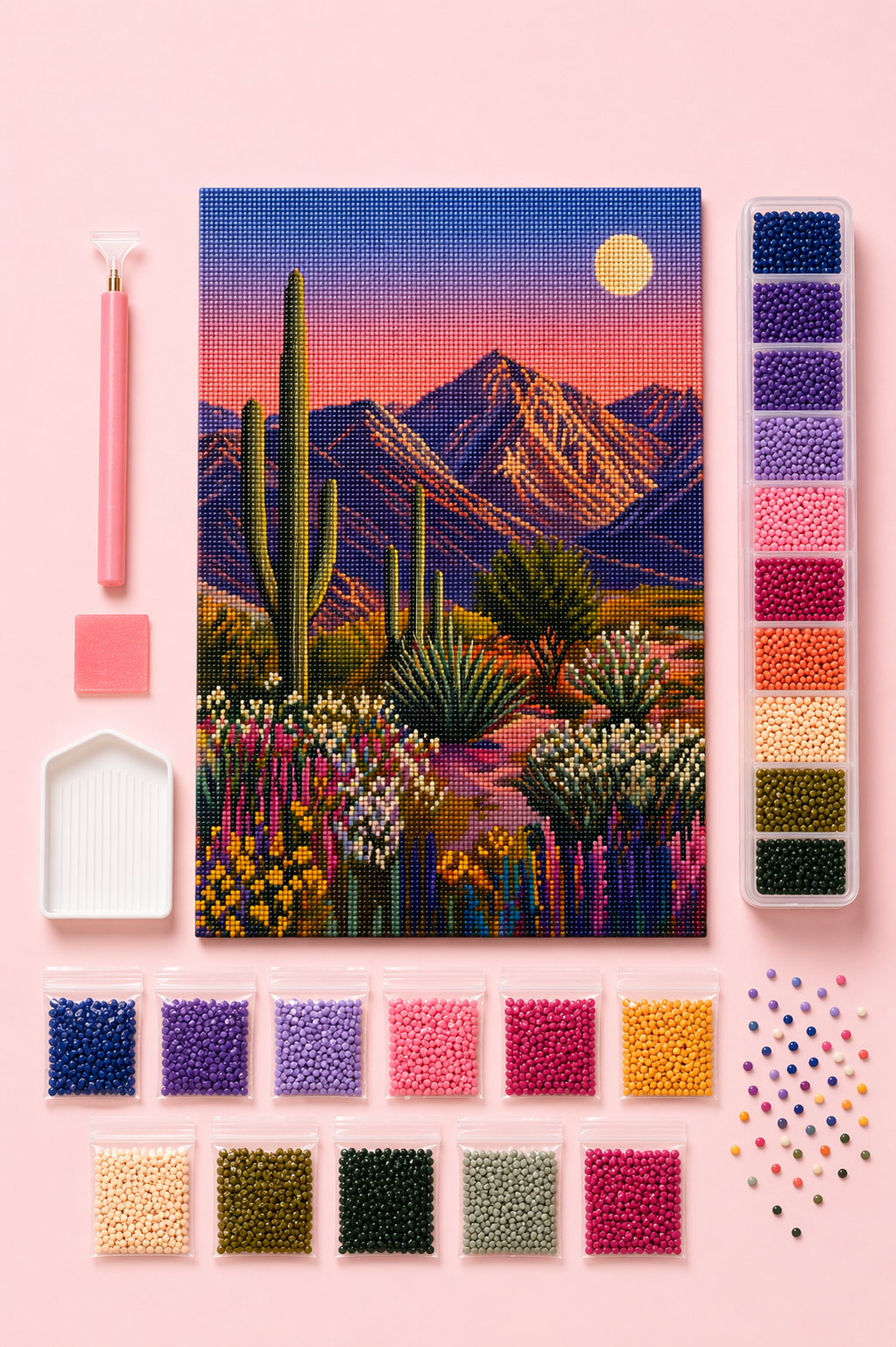 Desert Daydream- Diamond Art Kit (40x50cm, Square Drill)