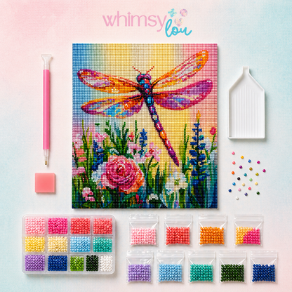 Whispering Wings- Diamond Art Kit (40x50cm, Round Drill)