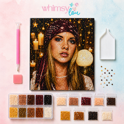 Gypsy Heart- Diamond Art Kit (50x60cm, Square Drill)