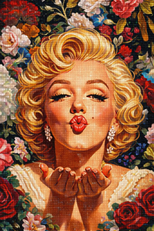 Forever Marilyn – Diamond Art Kit (50x70cm, Square Drill)
