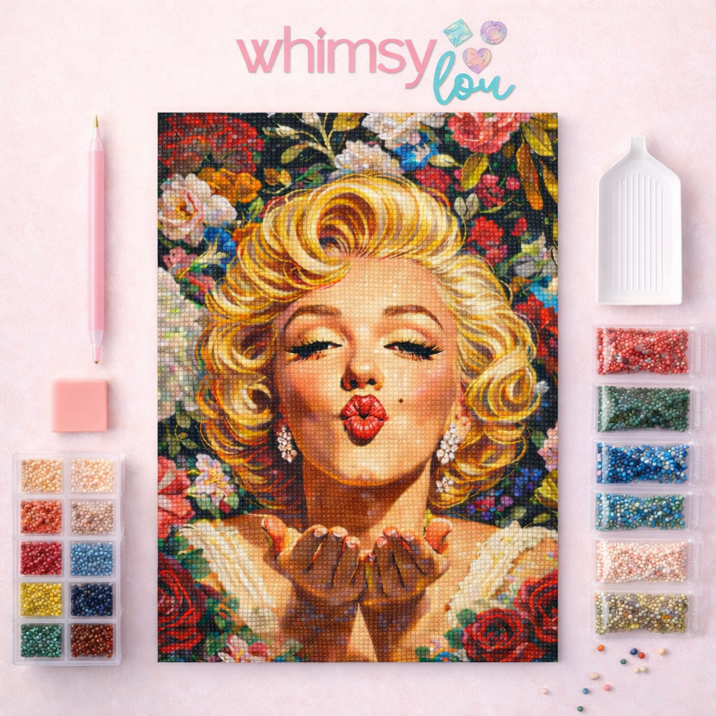 Forever Marilyn – Diamond Art Kit (50x70cm, Square Drill)