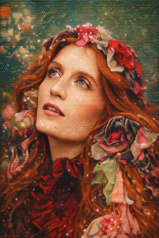 The Queen of Whimsy – Diamond Art Kit (40x60cm, Round Drill)